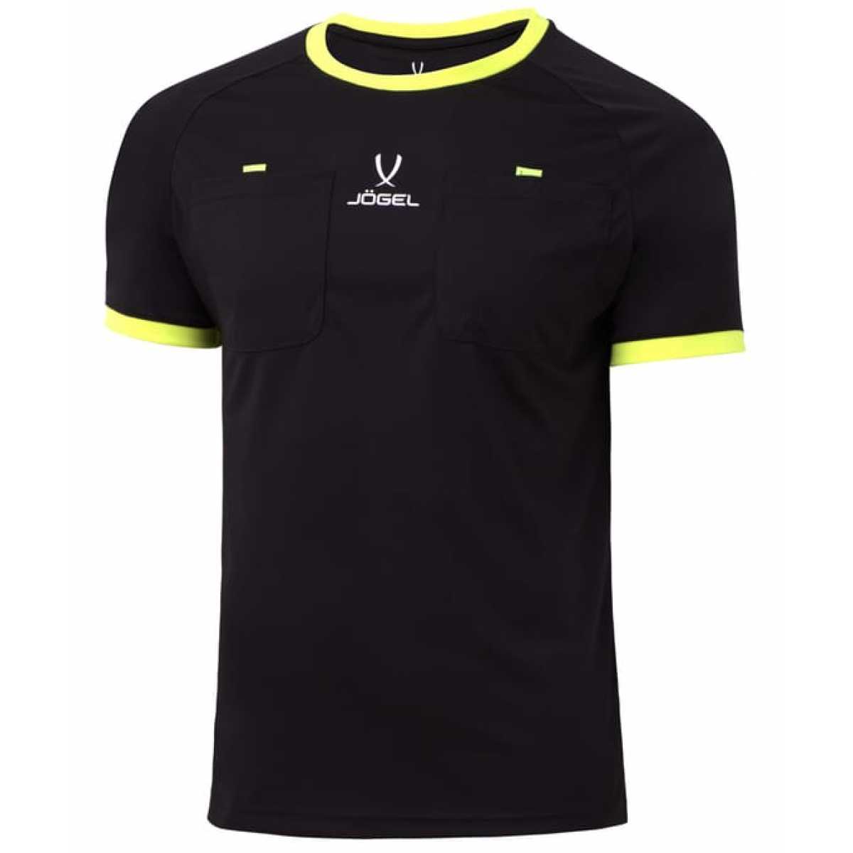 Футболка судейская Referee tee, черный Футболка судейская Referee tee, черный