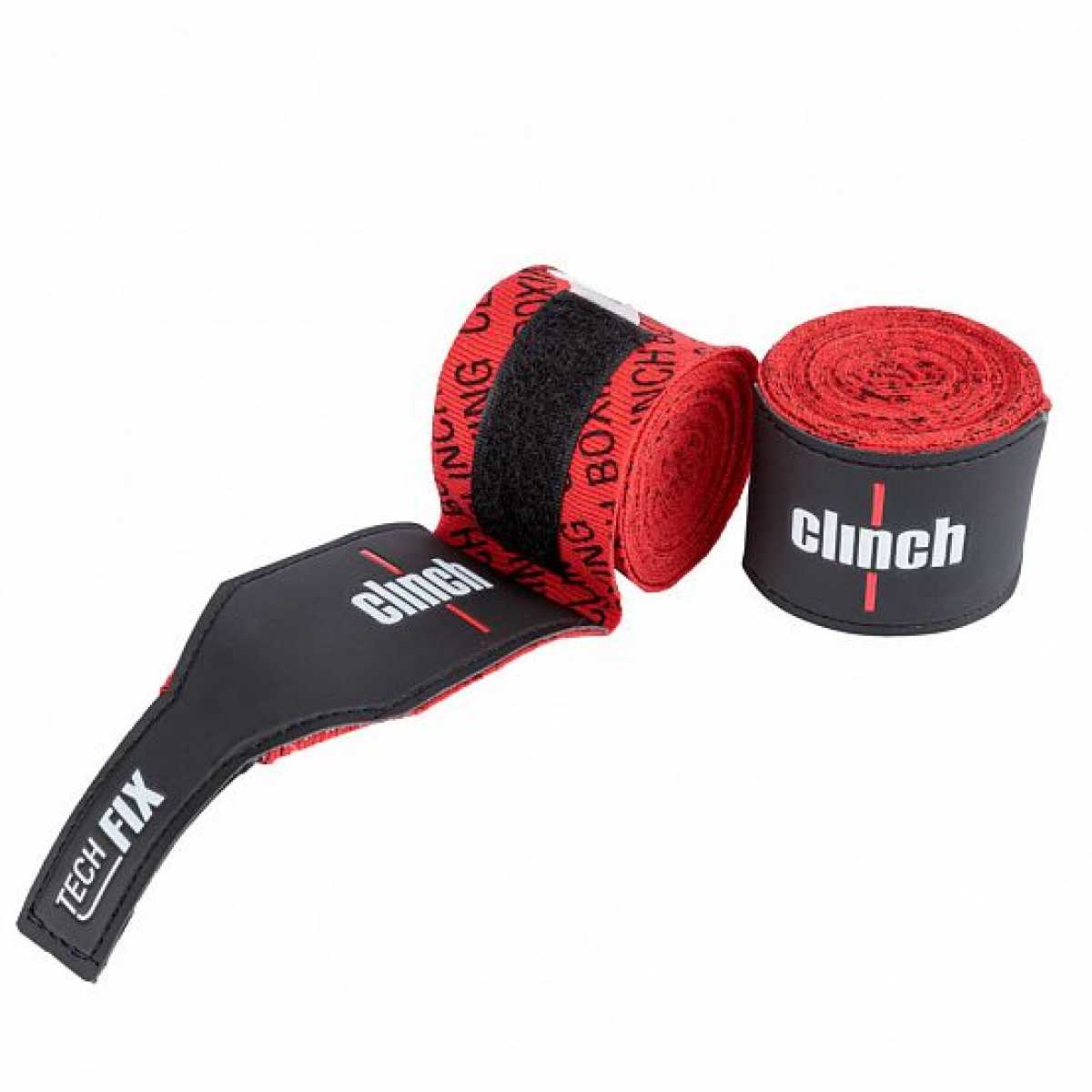 Бинты эластичные clinch boxing crepe bandage tech fix красные C140 Бинты эластичные clinch boxing crepe bandage tech fix красные C140