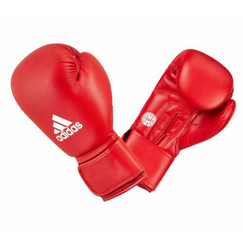 Перчатки для кикбоксинга wako kickboxing training glove красные ADIWAKOG2