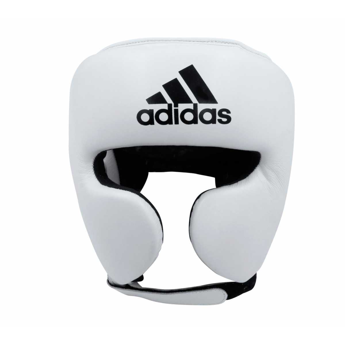 Шлем боксерский adistar pro headgear бело-черный adiphg01pro