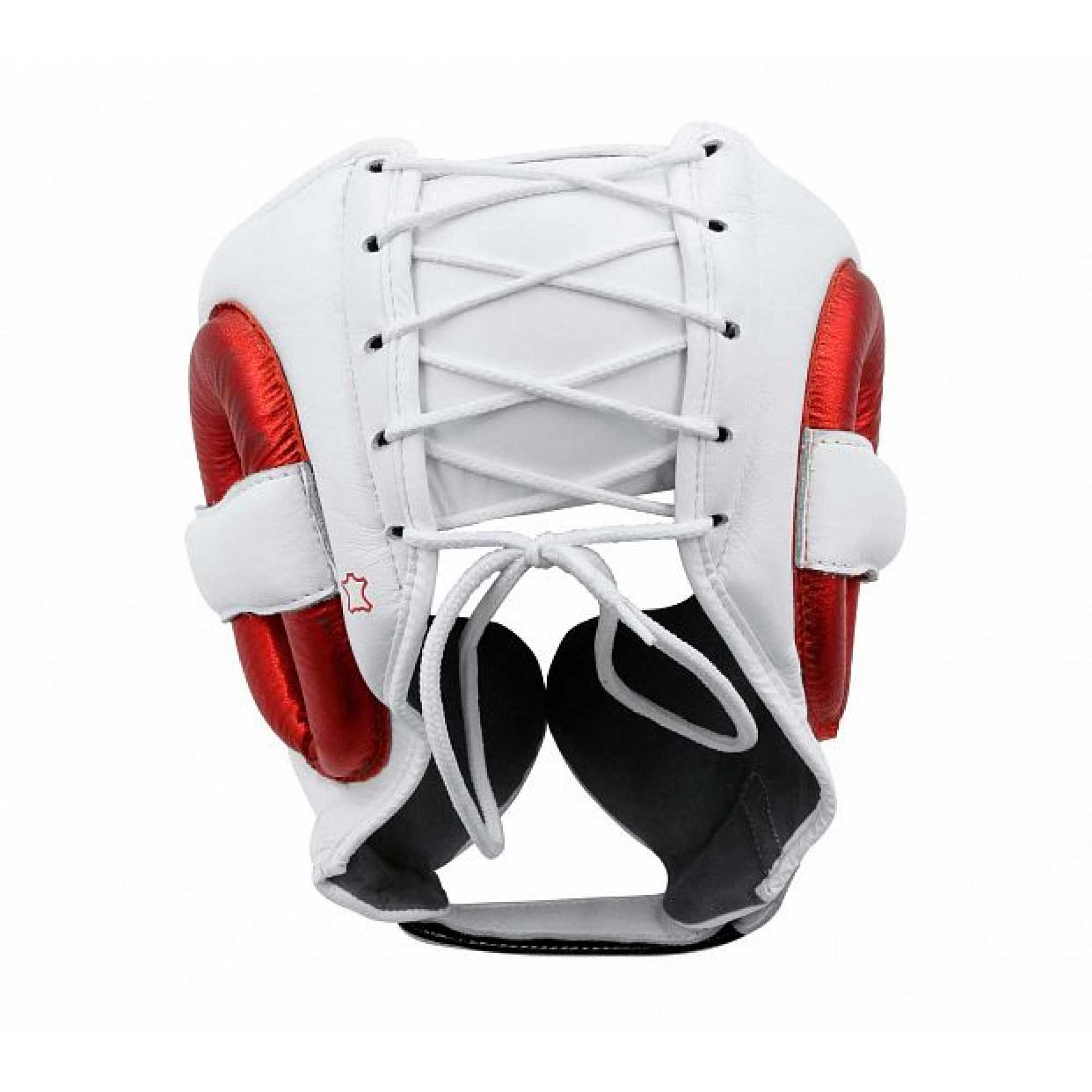 Шлем боксерский adistar pro headgear бело-красный adiphg01pro Шлем боксерский adistar pro headgear бело-красный adiphg01pro
