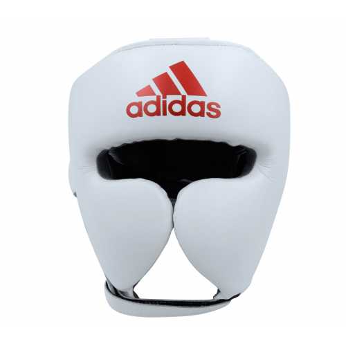 Шлем боксерский adistar pro headgear бело-красный adiphg01pro Шлем боксерский adistar pro headgear бело-красный adiphg01pro