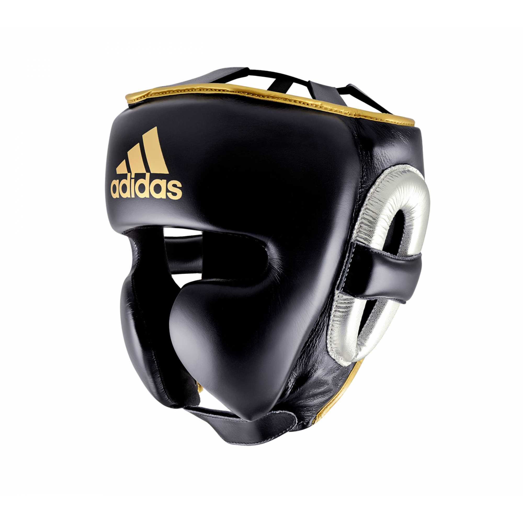 Шлем боксерский adistar pro metallic headgear черно-серебристо-золотой adiphg01prom Шлем боксерский adistar pro metallic headgear черно-серебристо-золотой adiphg01prom