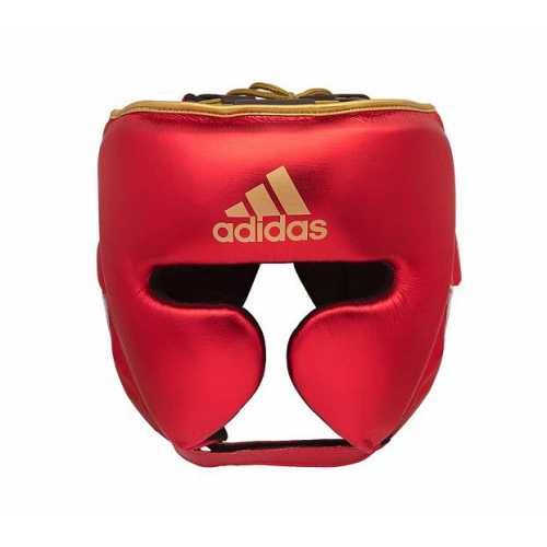 Шлем боксерский adistar pro metallic headgear красно-серебристо-золотой adiphg01prom Шлем боксерский adistar pro metallic headgear красно-серебристо-золотой adiphg01prom