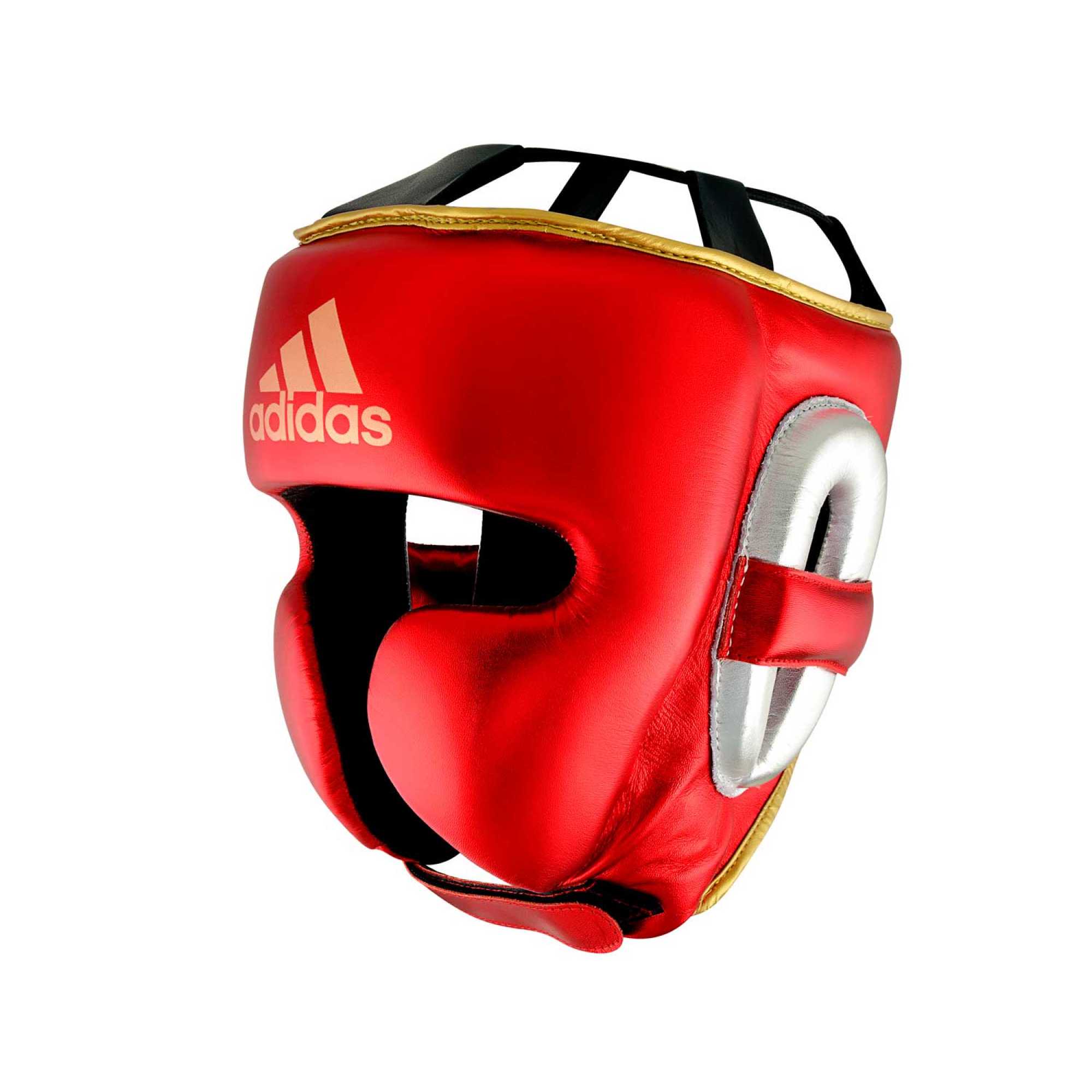Шлем боксерский adistar pro metallic headgear красно-серебристо-золотой adiphg01prom Шлем боксерский adistar pro metallic headgear красно-серебристо-золотой adiphg01prom