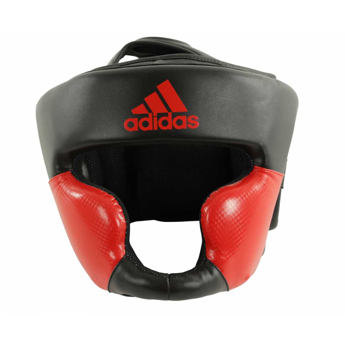 Шлем боксерский response standard head guard черно-красный adibhg023