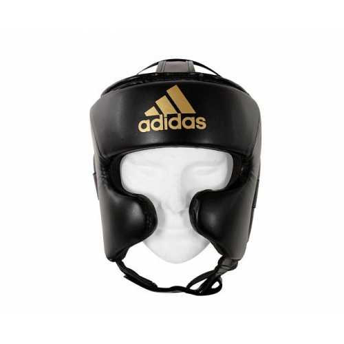Шлем боксерский speed super pro training черно-золотой adisbhg042 Шлем боксерский speed super pro training черно-золотой adisbhg042