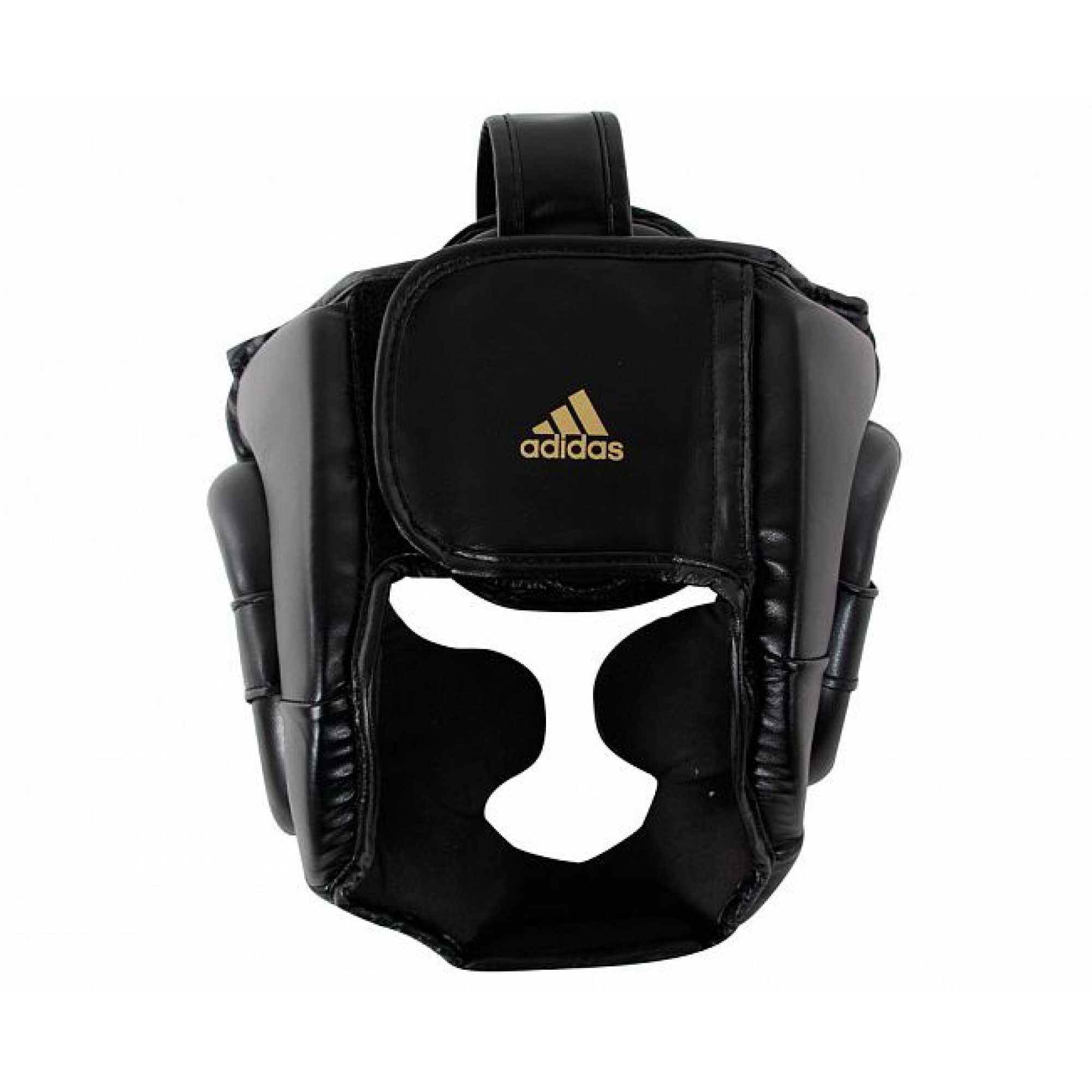 Шлем боксерский speed super pro training extra protect черно-золотой adisbhg041 Шлем боксерский speed super pro training extra protect черно-золотой adisbhg041