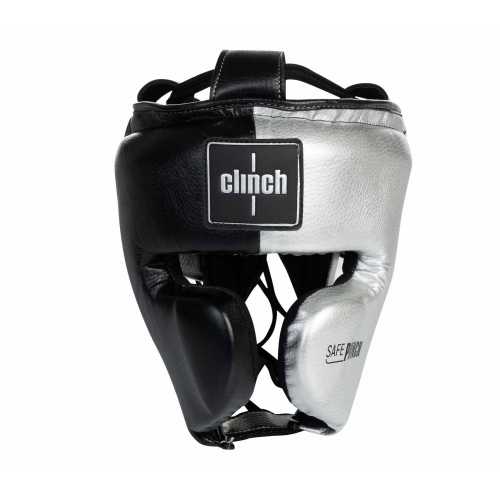 Шлем боксерский clinch punch 2.0 черно-серебристый c145 Шлем боксерский clinch punch 2.0 черно-серебристый c145