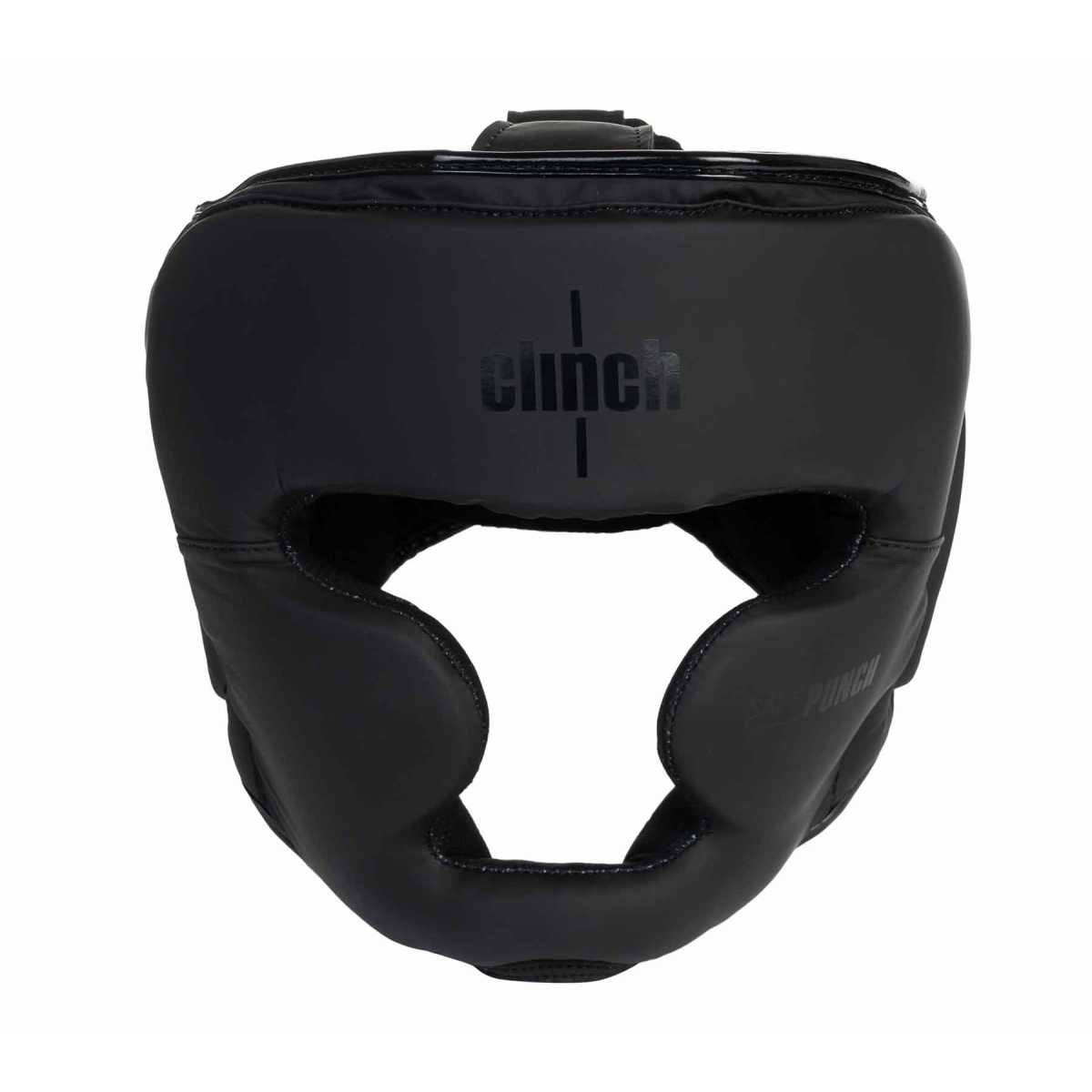 Шлем боксерский clinch mist full face черный c144 Шлем боксерский clinch mist full face черный c144