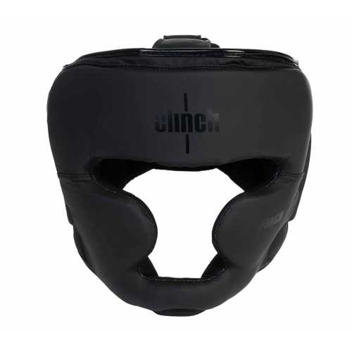 Шлем боксерский clinch mist full face черный c144 Шлем боксерский clinch mist full face черный c144