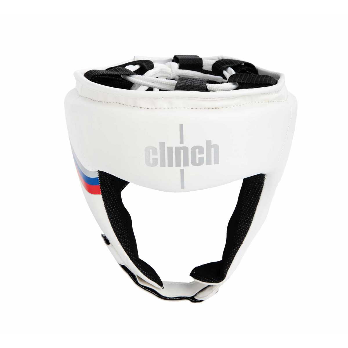 Шлем боксерский clinch olimp белый c112