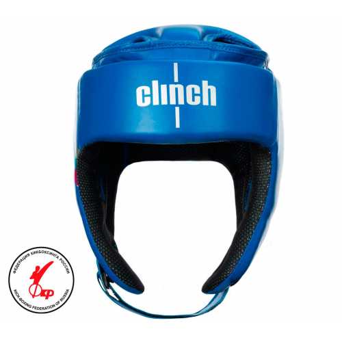 Шлем для единоборств clinch helmet kick синий c142 Шлем для единоборств clinch helmet kick синий c142