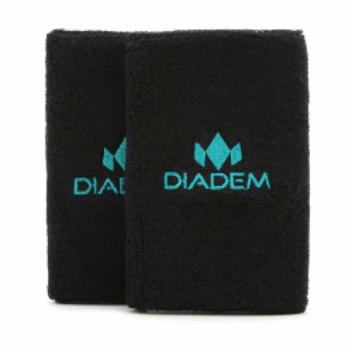 Напульсники DIADEM Logo 5 (ЧЕРНЫЕ), WRBAND-DBL-BK,черный