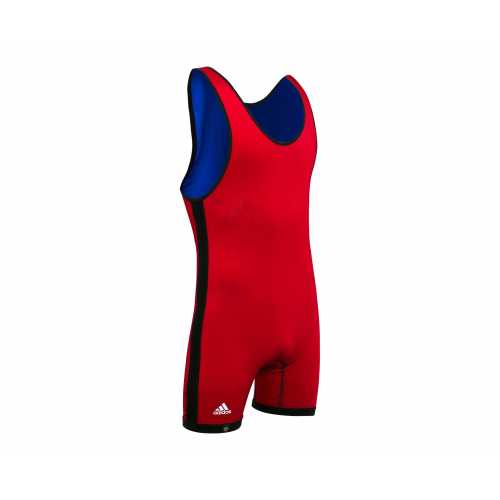 Трико борцовское двухстороннее wrestling reversible singlet сине-красное as103r