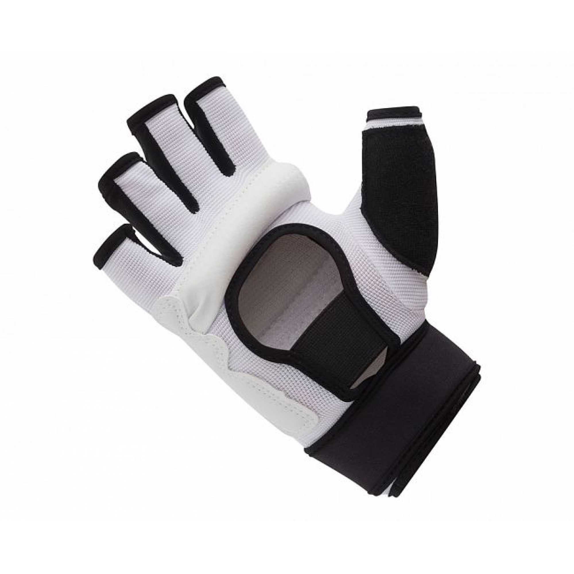 Перчатки для тхэквондо wt fighter gloves белые aditfg01 Перчатки для тхэквондо wt fighter gloves белые aditfg01