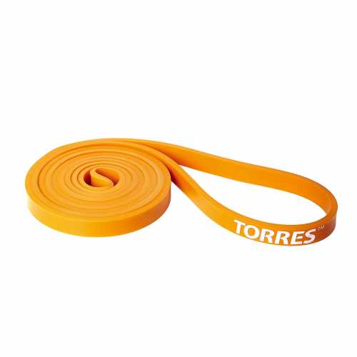 Эспандер TORRES латексная петля, AL0046, 208 см, оранж.