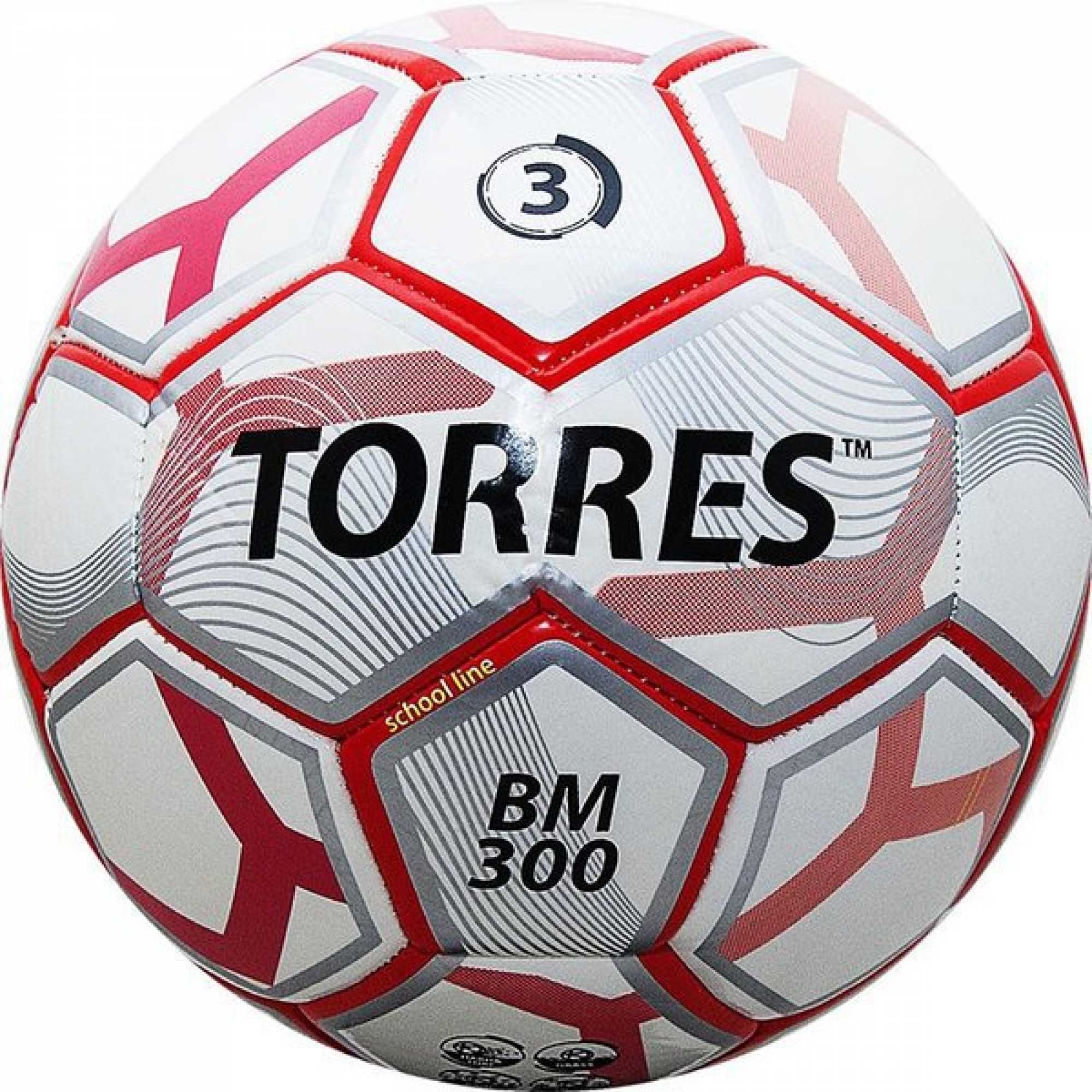 Мяч футбольный TORRES BM 300 арт.F32074, р.3-4-5 Мяч футбольный TORRES BM 300 арт.F32074, р.3-4-5