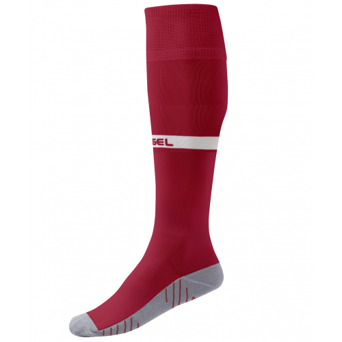Гетры футбольные CAMP ADVANCED SOCKS, гранатовый/белый