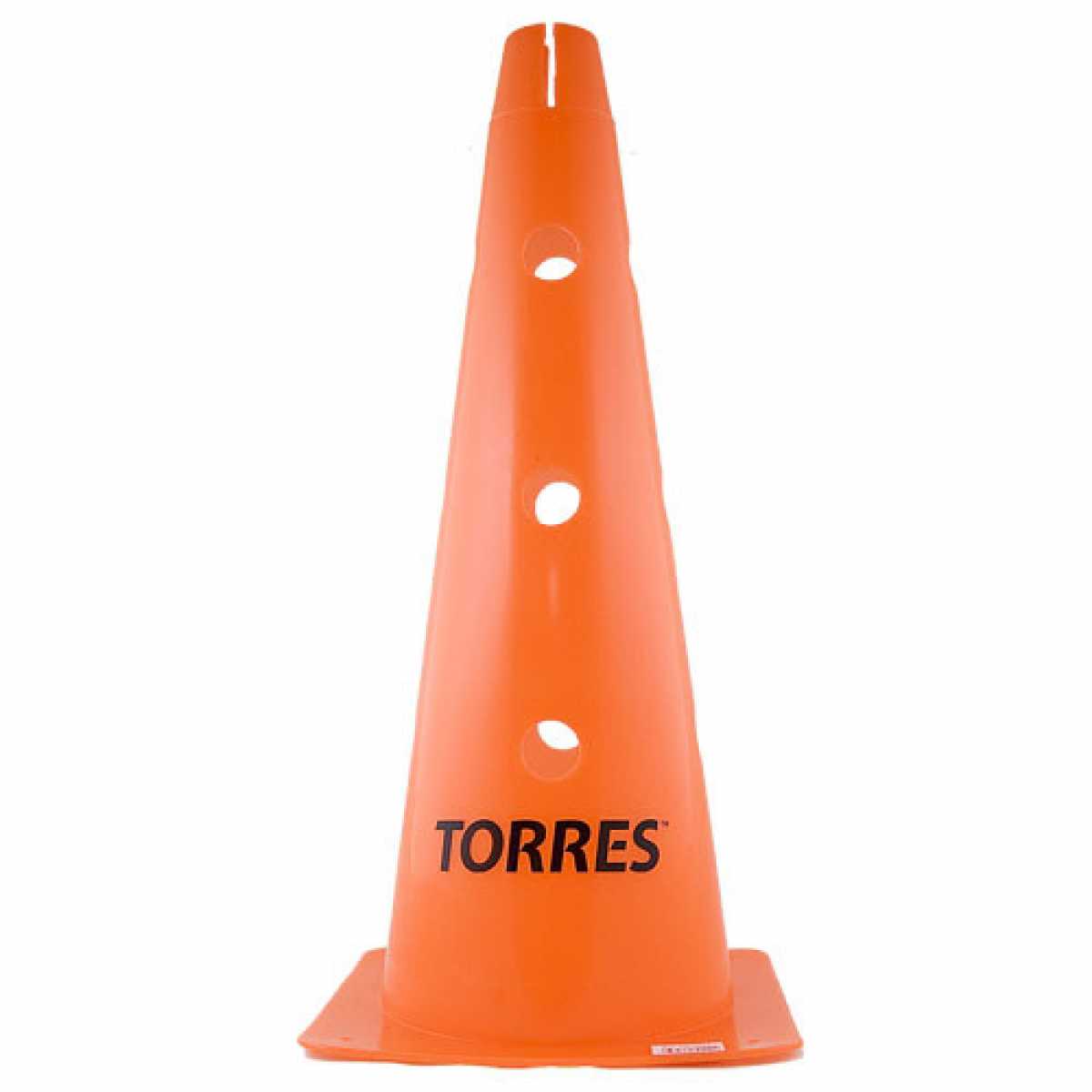 Конус тренировочный torres арт.TR1011 46 см,с отв ,оранжевый