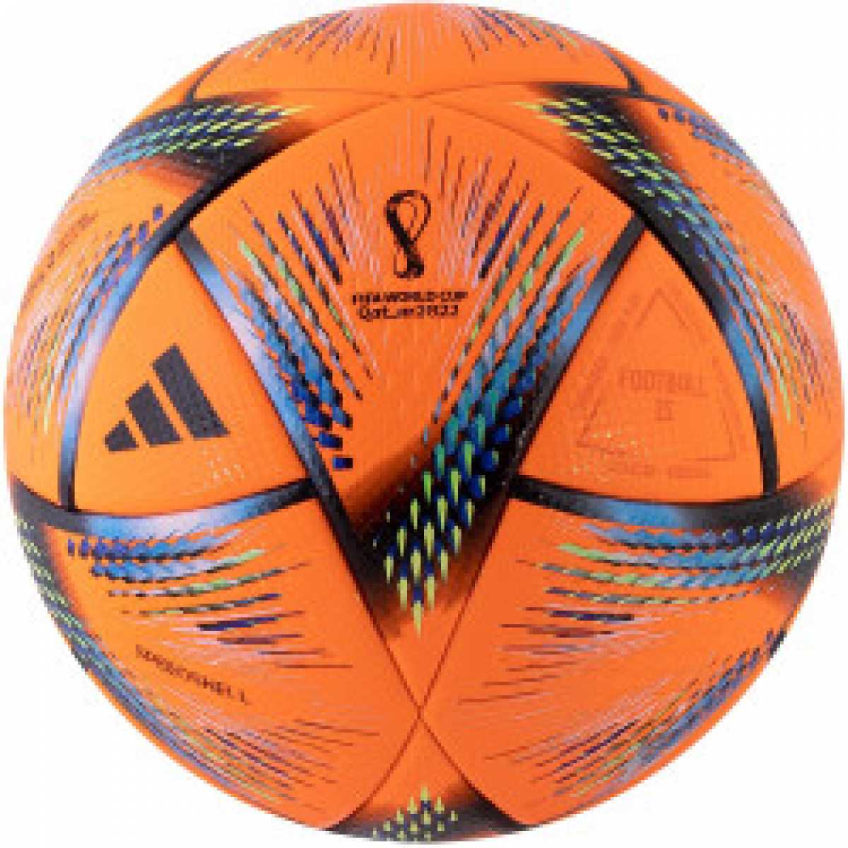 Мяч футбольный ADIDAS WC22 Rihla PRO WTR, H57781, р.5, FIFA Pro, 20п Мяч футбольный ADIDAS WC22 Rihla PRO WTR, H57781, р.5, FIFA Pro, 20п