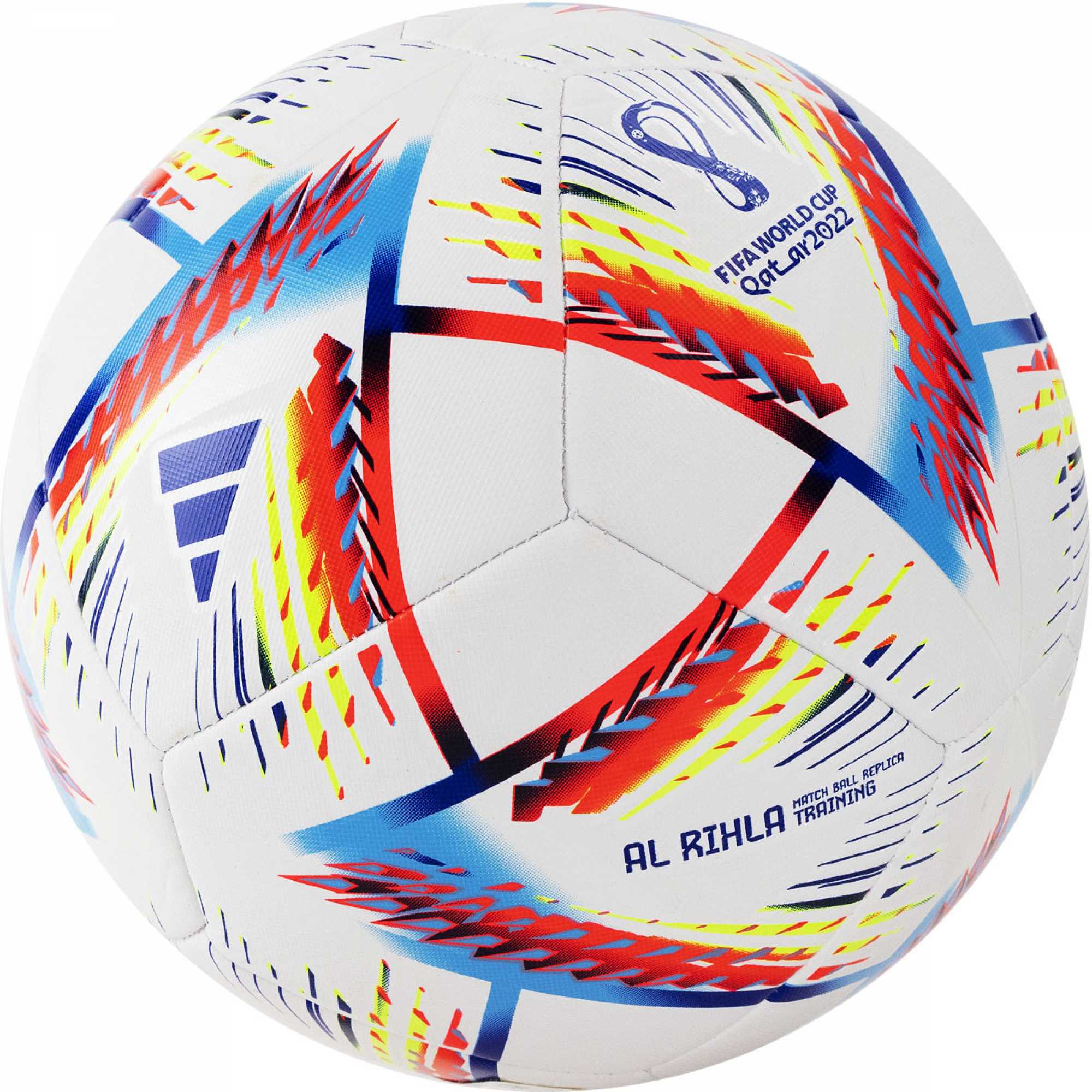 Мяч футбольный ADIDAS WC22 Rihla Training H57798, р.5, 12 пан. Мяч футбольный ADIDAS WC22 Rihla Training H57798, р.5, 12 пан.