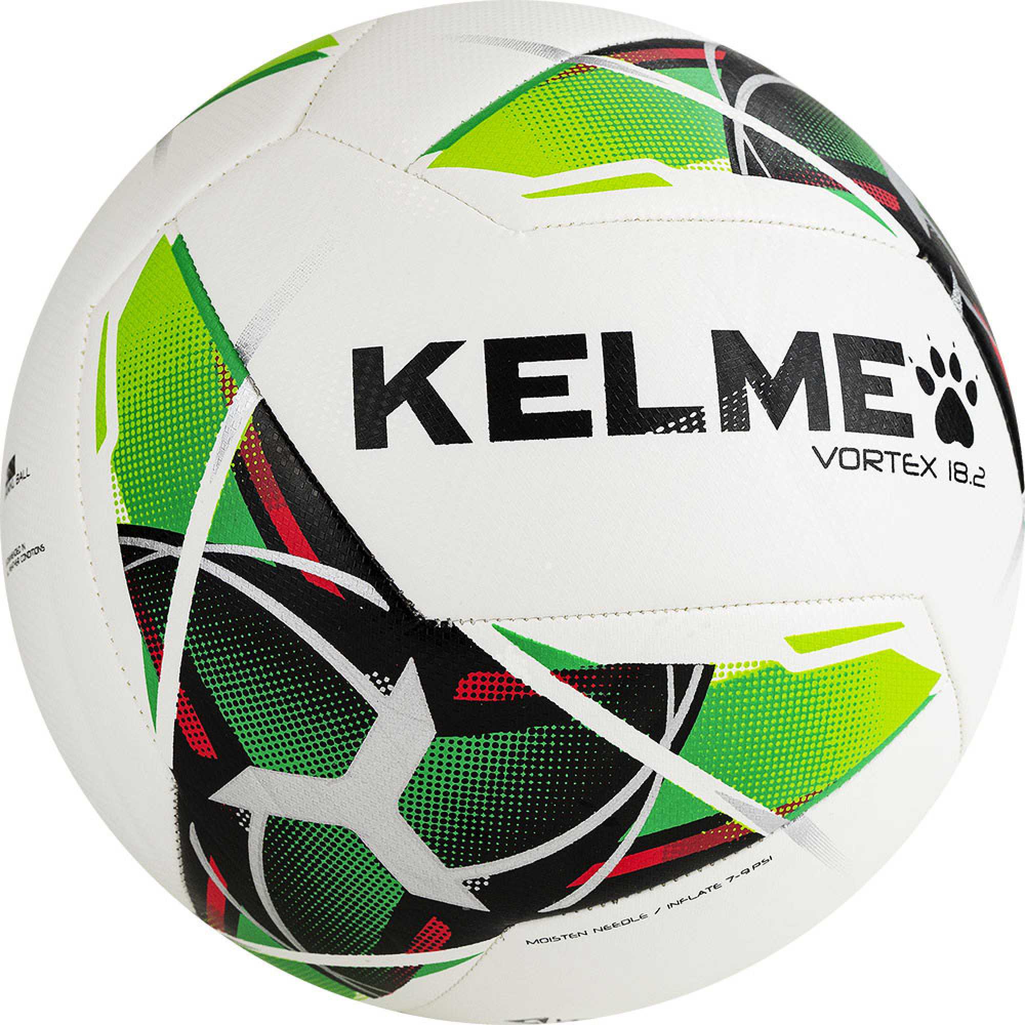 Мяч футбольный KELME Vortex 18.2, 9886120-127, р.4, 32 панели Мяч футбольный KELME Vortex 18.2, 9886120-127, р.4, 32 панели