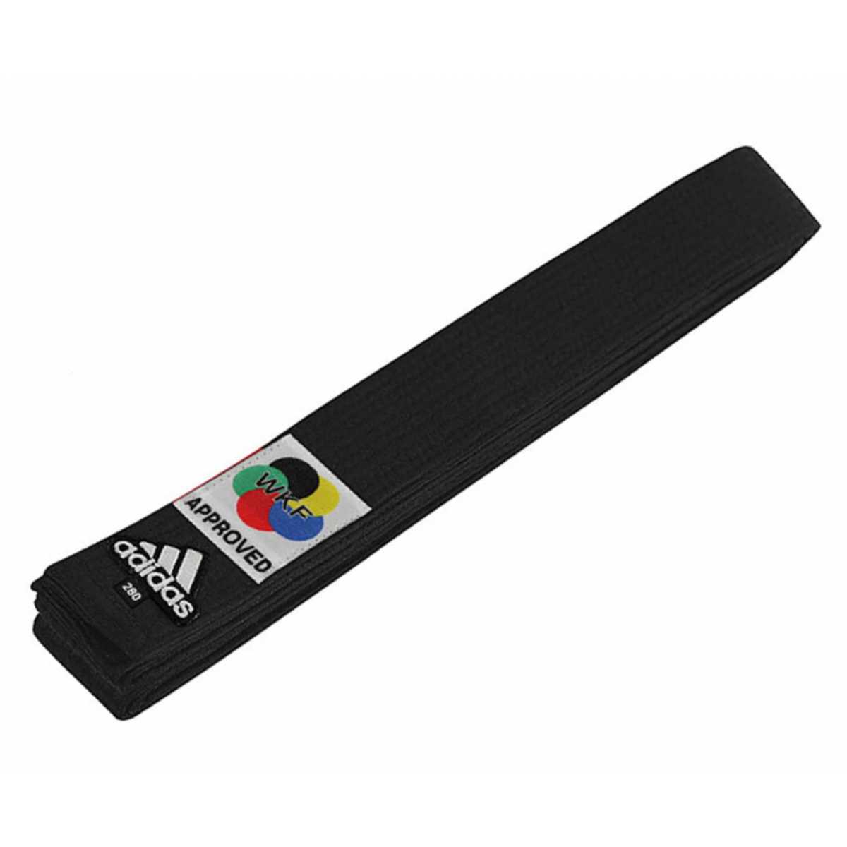 Пояс для карате elite wkf premium черный adib242k Пояс для карате elite wkf premium черный adib242k