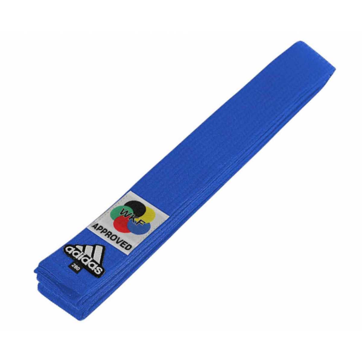 Пояс для карате elite wkf premium синий adib242k Пояс для карате elite wkf premium синий adib242k