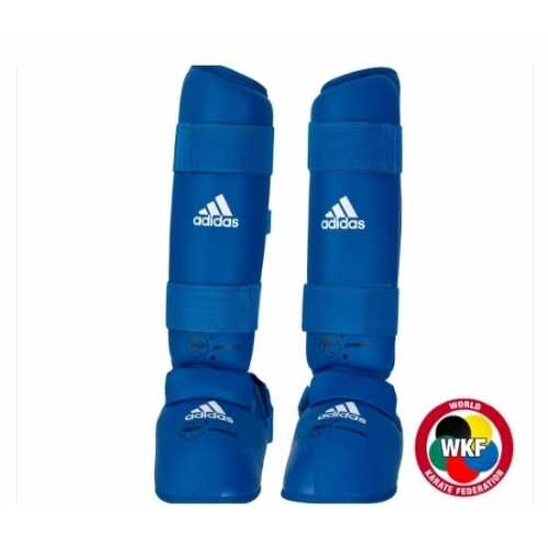 Защита голени и стопы wkf shin & removable foot синяя 661.35 Защита голени и стопы wkf shin & removable foot синяя 661.35