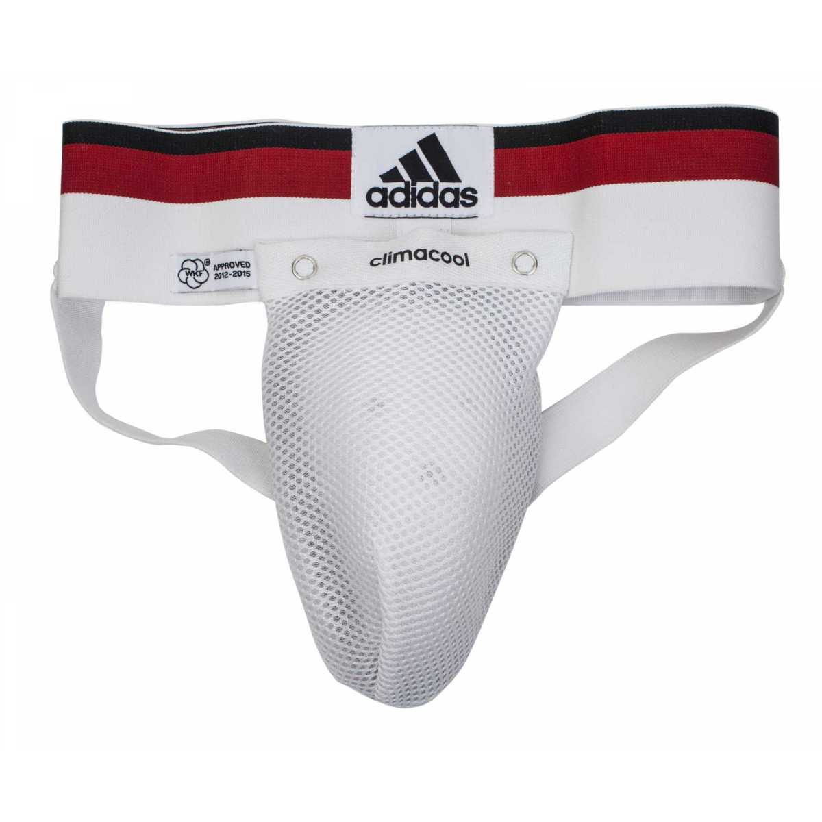 Защита паха мужская official wkf mens groin guard белая 662.10