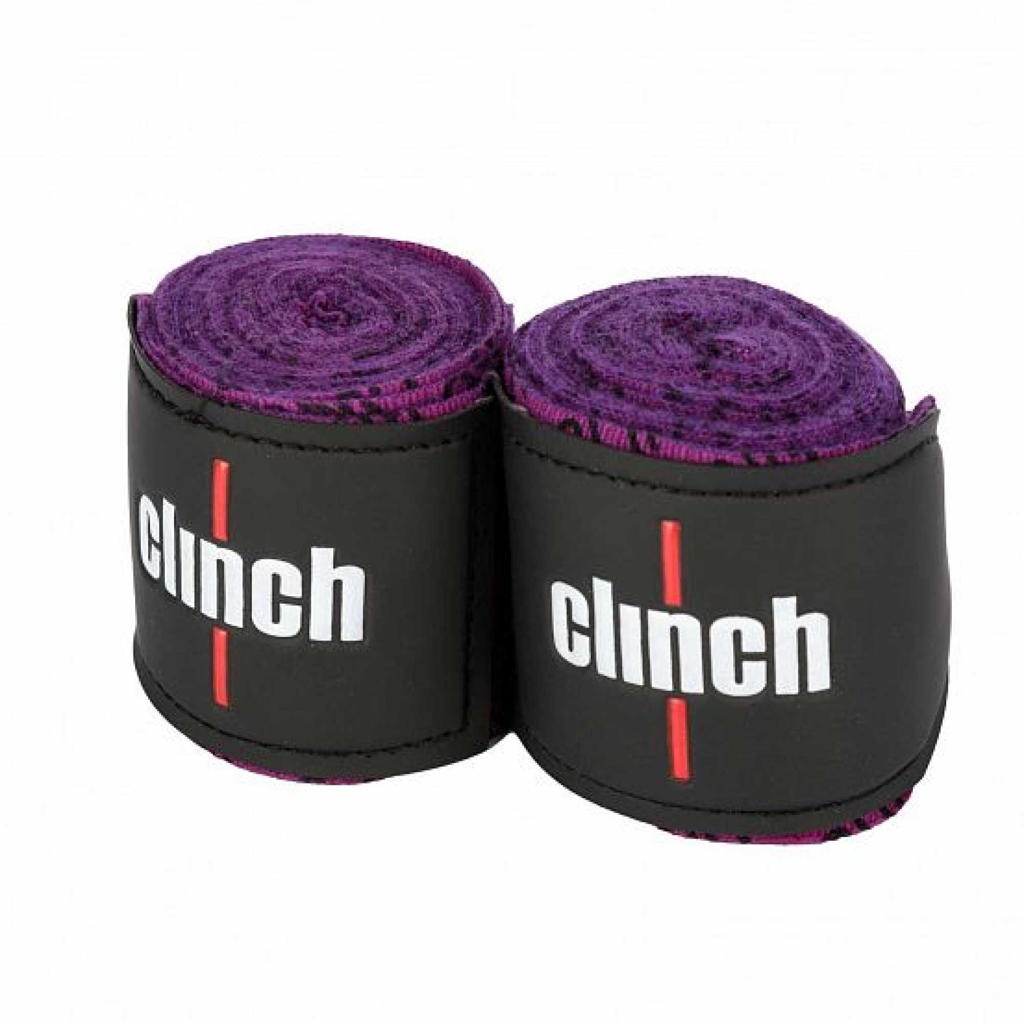 Бинты эластичные clinch boxing crepe bandage tech fix фиолетовые c140 Бинты эластичные clinch boxing crepe bandage tech fix фиолетовые c140