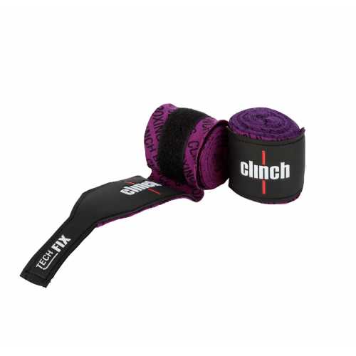 Бинты эластичные clinch boxing crepe bandage tech fix фиолетовые c140 Бинты эластичные clinch boxing crepe bandage tech fix фиолетовые c140