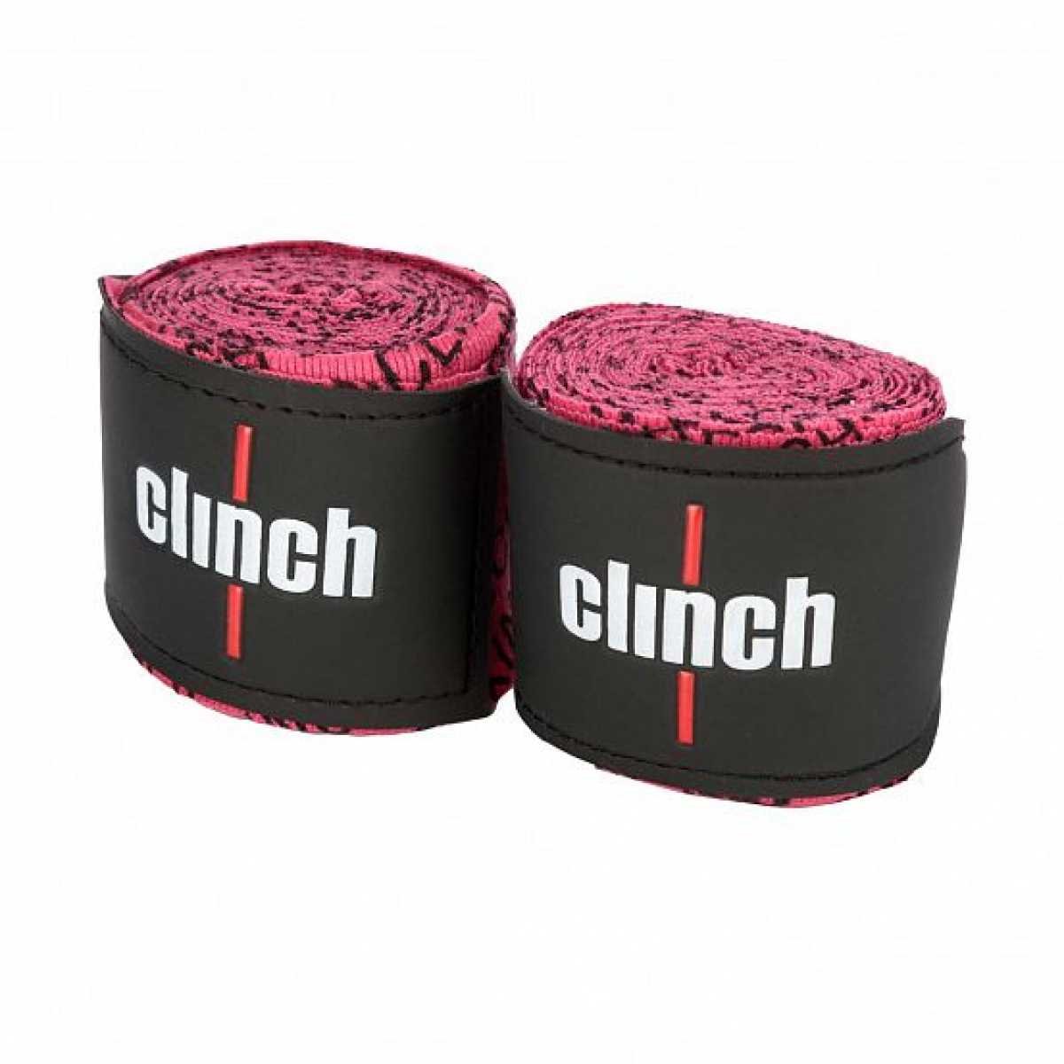 Бинты эластичные clinch boxing crepe bandage tech fix розовые c140 Бинты эластичные clinch boxing crepe bandage tech fix розовые c140