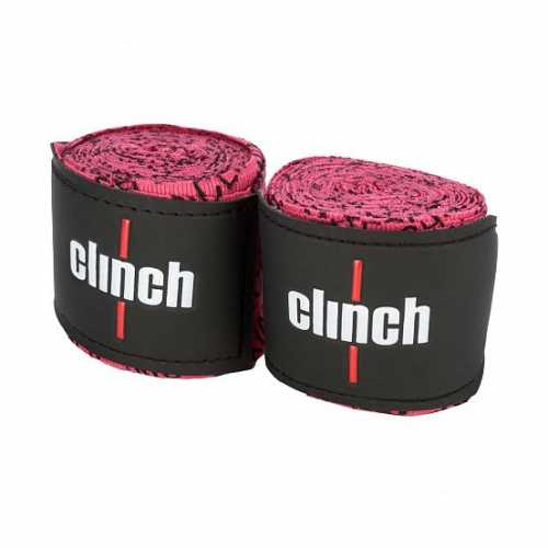 Бинты эластичные clinch boxing crepe bandage tech fix розовые c140 Бинты эластичные clinch boxing crepe bandage tech fix розовые c140