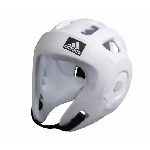 Шлем для единоборств adizero (одобрен wako и wtf) белый adibhg028