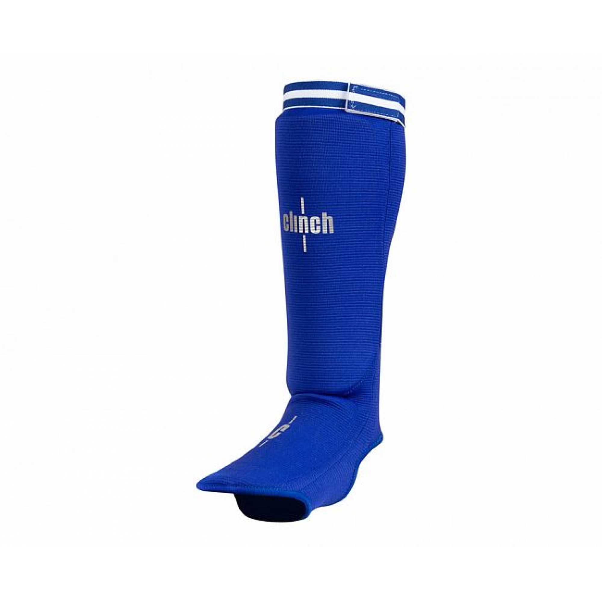 Защита голени и стопы clinch shin instep protector синяя c508 Защита голени и стопы clinch shin instep protector синяя c508