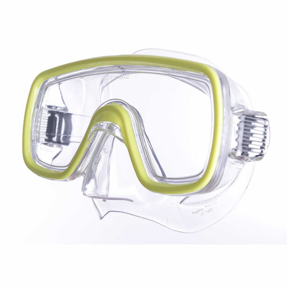Маска для плавания Salvas Domino Jr Mask, CA105C1TGSTH, желтый