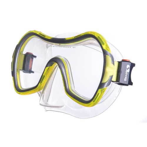 Маска для плавания Salvas Viva Sr Mask, CA535S1GYSTH, желтый Маска для плавания Salvas Viva Sr Mask, CA535S1GYSTH, желтый
