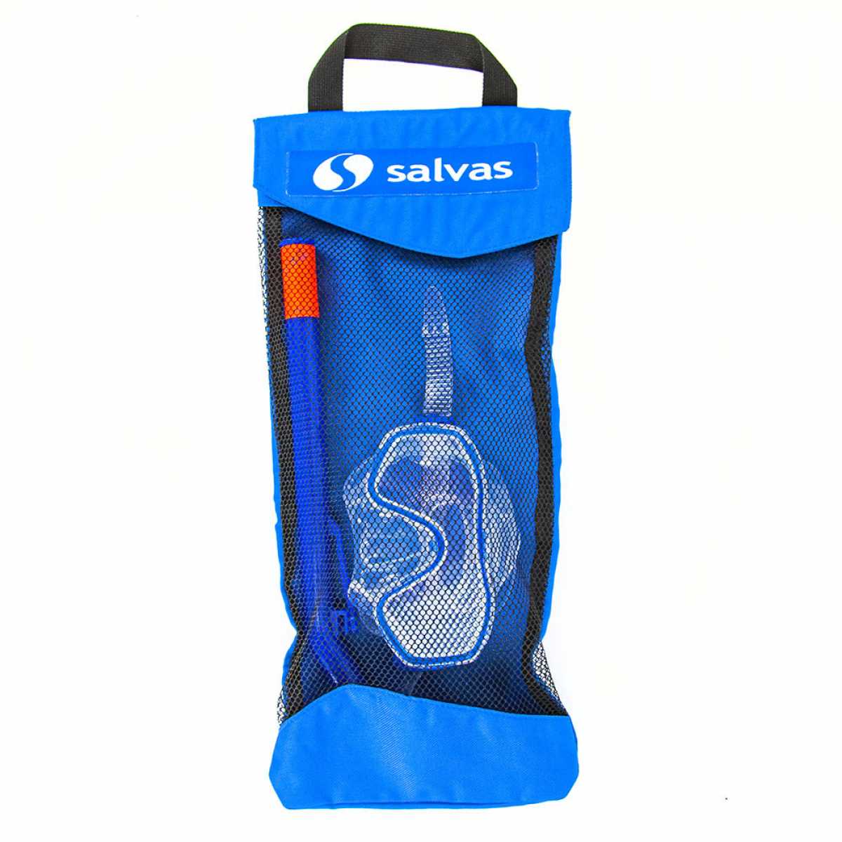 Набор для плавания Salvas Easy Set, EA505C1TBSTB, синий в сетчатой сумке