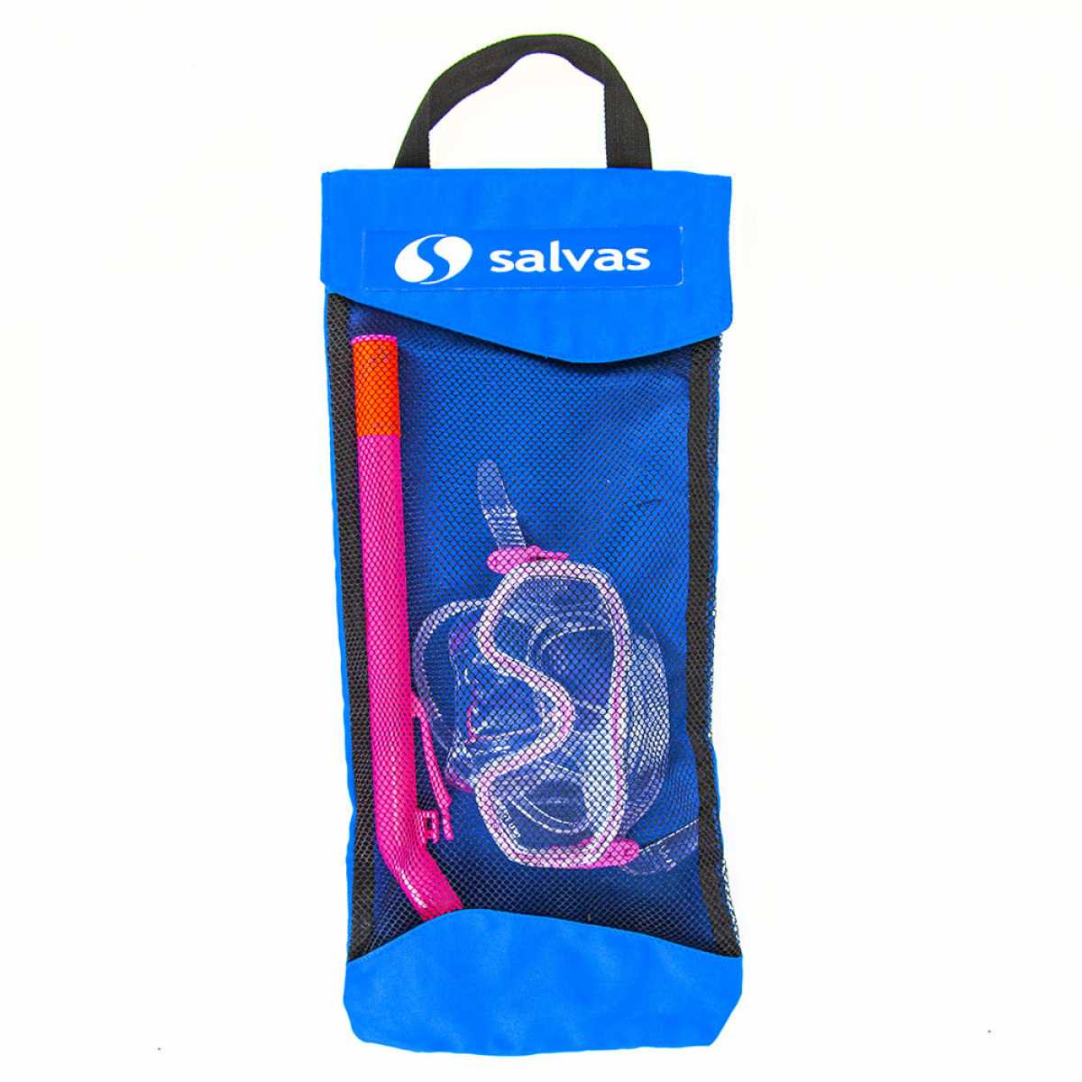 Набор для плавания Salvas Easy Set, EA505C1TFSTB, розовый в сетчатой сумке