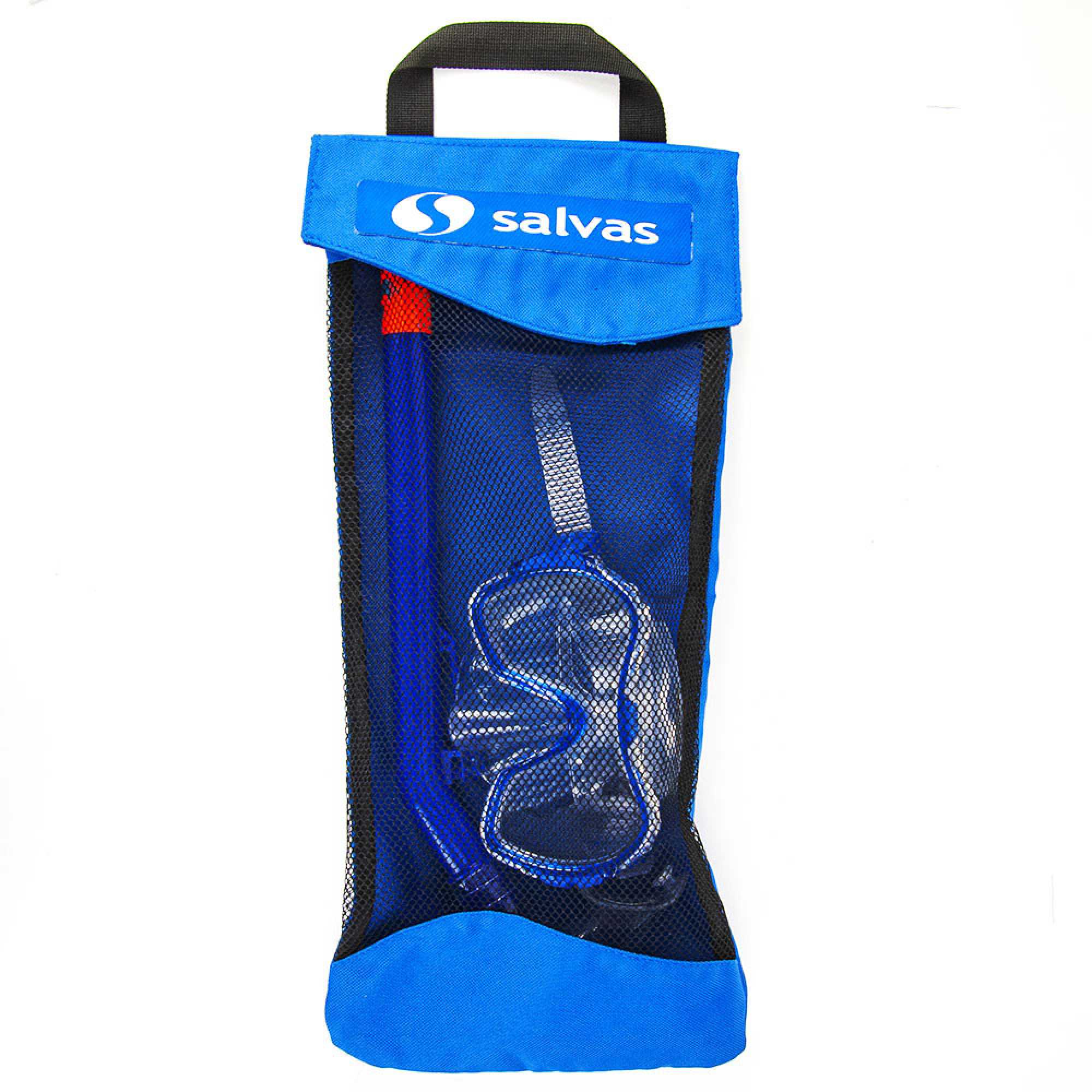Набор для плавания Salvas Haiti Set, EA530C1TBSTB, синий в сетчатой сумке Набор для плавания Salvas Haiti Set, EA530C1TBSTB, синий в сетчатой сумке