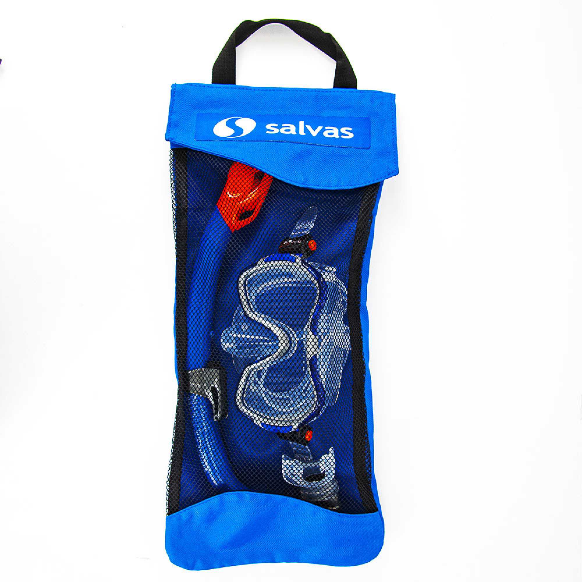 Набор для плавания Salvas Wave Set, EA530S1BYSTB, синий в сетчатой сумке Набор для плавания Salvas Wave Set, EA530S1BYSTB, синий в сетчатой сумке