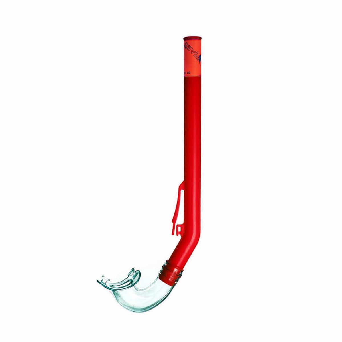 Трубка плавательная Salvas Rapallo Snorkel, DA115T0R1STS, красный