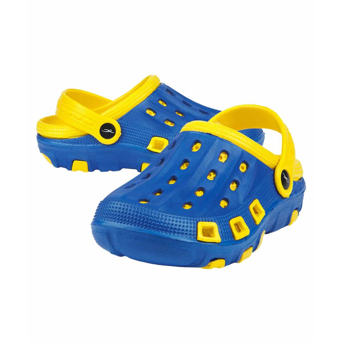 Обувь для пляжа Crabs Blue/Yellow, для мальчиков