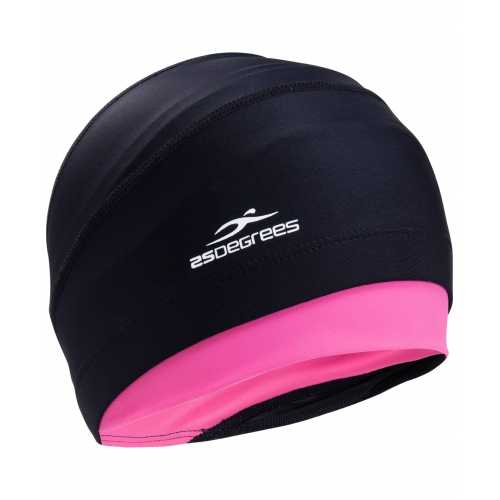 Шапочка для плавания Duplo Black/Pink, полиамид Шапочка для плавания Duplo Black/Pink, полиамид