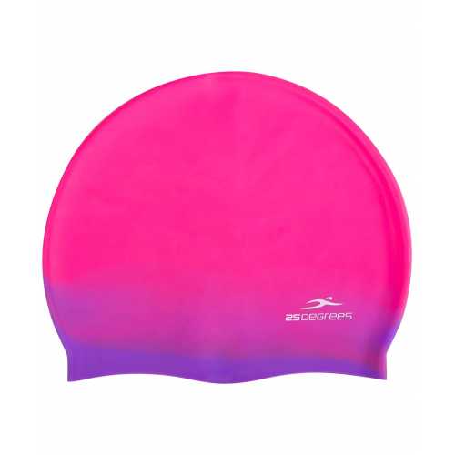 Шапочка для плавания Relast Pink/Purple, силикон Шапочка для плавания Relast Pink/Purple, силикон