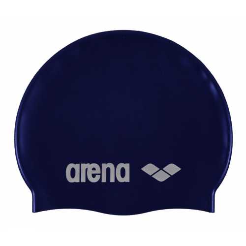 Шапочка для плавания ARENA Classic Silicone, 91662 071, ТЕМНО-СИНИЙ