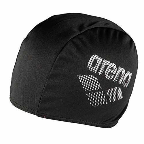 Шапочка для плавания ARENA Polyester II, 002467 500, ЧЕРНЫЙ