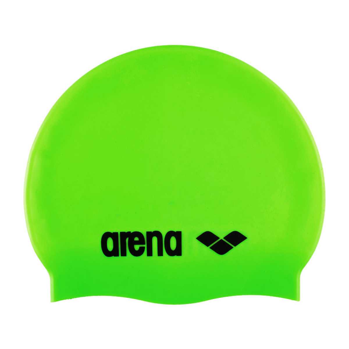 Шапочка для плавания детская ARENA Classic Silicone Jr, 91670 065, ЛАЙМ